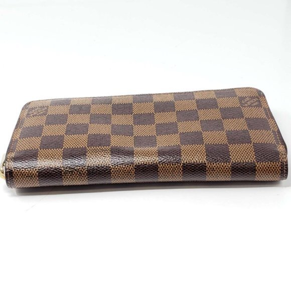 Authentic Louis Vuitton Damier Ebene Zippy Wallet - Picture 5 of 12